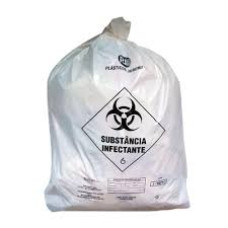 Saco de Lixo Branco Infectante 100 L 